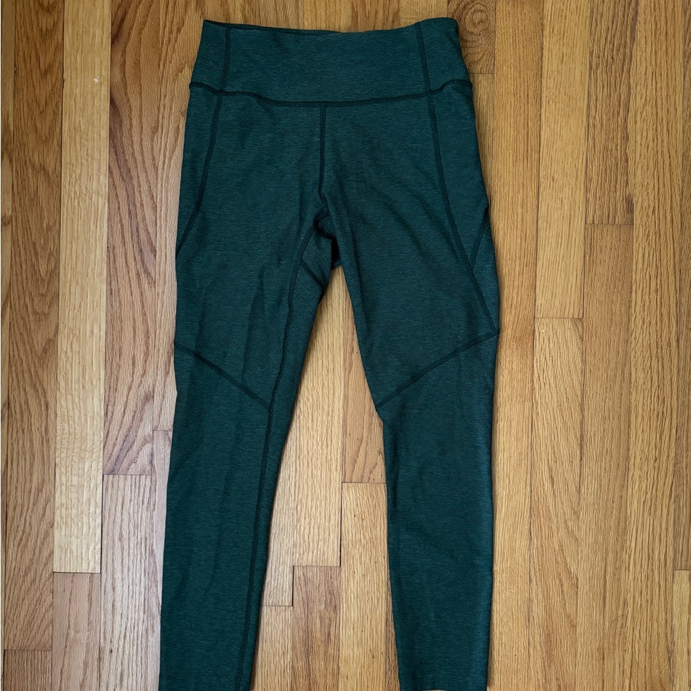 Outdoor Voices green cotton leggings size small
